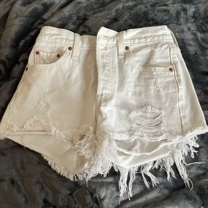 Levi’s 501 Original Shorts White